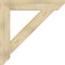 Ekena Millwork Traditional Slat Rough Sawn Bracket, Douglas Fir, 6"W x 40"D x 40"H BKT06X40X40TRA06RDF - alternate 3